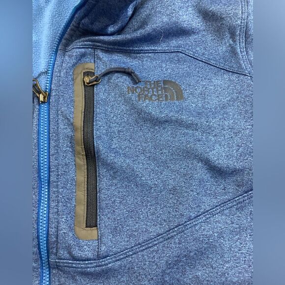 The North Face Shirt Men’s M Blue Canyonlands 1/4 Zip Pullover Outdoor Hiking - Picture 4 of 10